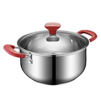 爱仕达（ASD）缤炫系列雅逸不锈钢汤锅22CM TS22A3TG-B