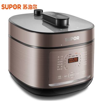 苏泊尔/Supor  电压力锅5L容量 家用电高压锅一锅双胆 一键收汁智能预约电压力锅