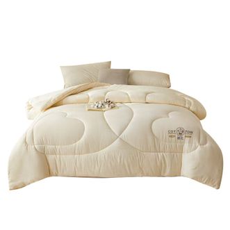 悠梦嘉居  西域提花棉花被 灰白空间