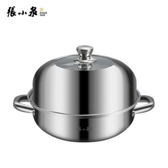 张小泉  韵味26cm汤蒸锅家用燃气电磁炉通用C-32470100