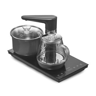 美的/Midea  电茶盘 KFT201E 全自动煮茶 9段调温 0.7L+0.6L
