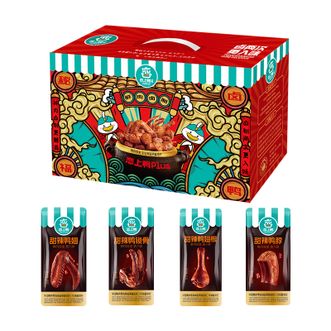 恋上鸭/CRUSH ON DUCK  秘卤福鸭礼盒500克 卤味鸭肉类休闲零食