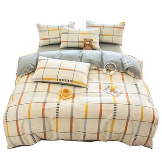 洁丽雅/Grace  CP1582依贝黄四件套 JLYSJT004