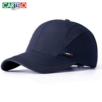 卡帝乐鳄鱼（CARTELO）   夏季网眼透气防晒遮阳帽鸭舌帽棒球帽 MZ3686