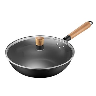 美厨（MAXCOOK）  悦享精铁氮化不粘炒锅  MCLP-606  30cm