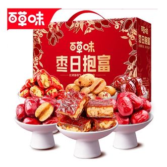 百草味  枣日抱富1885g新疆红枣大枣果干蜜饯