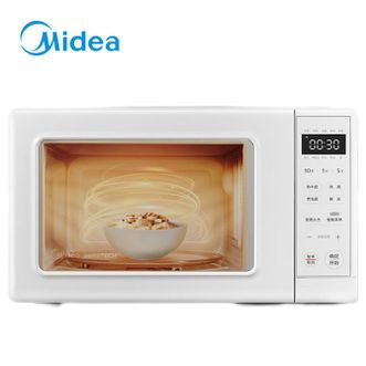 美的/Midea  微波炉 800W变频火力液晶屏幕磨砂面板小型20L家用 PM2002
