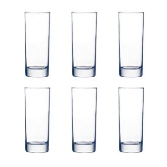 乐美雅（Luminarc）  伊斯朗直身杯  E5882  330ml  6只装