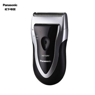松下/Panasonic  电动剃须刀男士刮胡刀独立浮动刀头干湿两剃全身水洗干电池款 ESB383-S405