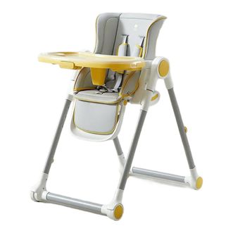 Bc Babycare  宝宝餐椅儿童餐桌椅多功能可折叠便携宝宝吃饭椅子 bbc餐椅婴儿 季风灰