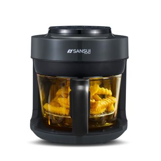 山水（sansui）透明玻璃智能空气炸锅 2L容量 AKZ-A23B