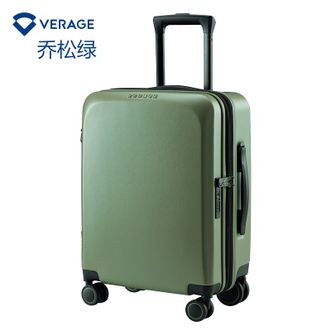VERAGE  行李箱女拉杆箱大容量密码箱子万向轮小型轻便登机旅行箱结实耐用 GM20062W/20英寸乔松绿