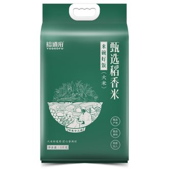 裕道府  来碗好饭甄选系列 甄选稻香米5kg （珍珠米 甄选长粒 ）