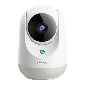 360 家用监控摄像头智能摄像机 AP1PA3 400万超清监控器 配64G内存卡