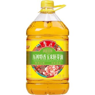 鲁花  香味家族玉米胚芽油 5L*1桶