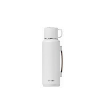 迪乐贝尔/DILLER  316不锈钢真空保温杯 1000ml 【提手+茶滤】