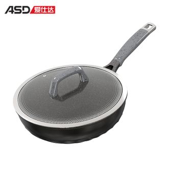 爱仕达/ASD  炒锅魔法石无烟炒锅28CM 家用厨房不粘锅能铁铲高端炒菜锅
