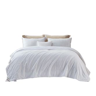 富安娜  高端沁柔蚕丝春秋被 透气亲肤 抑菌防螨 提花工艺轻奢主义沁柔蚕丝春秋被 203*229\800g