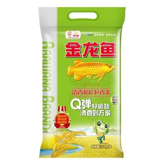 金龙鱼  清香稻长粒香米 顺滑不腻  2.5kg