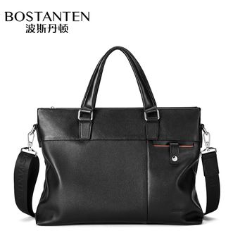 波斯丹顿Bostanten男士手拎公文包横款电脑包 B1171073