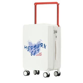 Elle  法式浪漫印花行李箱 赫本猫20寸 精致优雅 ELCL302-20