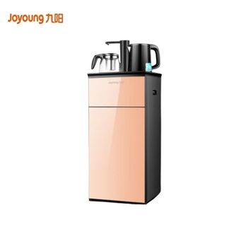 九阳/Joyoung  茶吧机JYW-JCM60C茶吧机家用立式下置水桶冷热小型全自动桶装水双门饮水机茶吧机