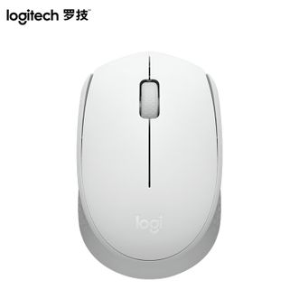 罗技（Logitech）M172无线鼠标办公鼠标、左右手适用双侧防滑纹理、带无线2.4G接收器