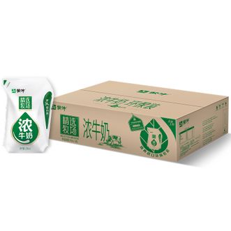蒙牛  浓牛奶全脂调制乳爱克林200ml×16包