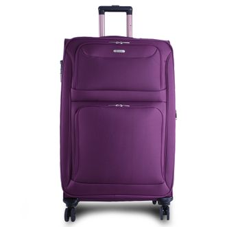 威豹/Winpard  防泼水牛津布旅行箱可可扩展 20寸-紫色