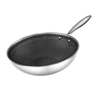 德铂（Debo）  炒锅不粘锅 家用电磁炉明火通用 32cm  DEP-726