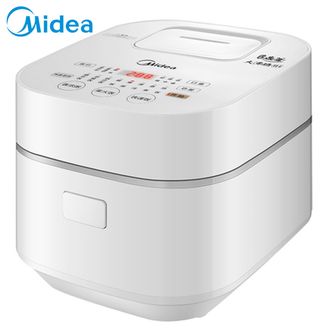 美的（Midea） 电饭煲 家用智能家电电饭锅 IH电磁加热 3L 精钢厚釜内胆一键柴火饭 IH饭煲 象牙白丨WHS30C96