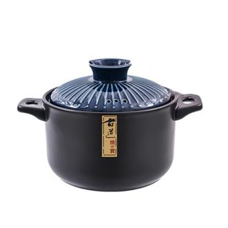 MAXCOOK  陶瓷煲 煲汤锅陶瓷炖汤煲仔饭家用陶瓷锅 燃气明火专用 陶瓷日式深煲 MCTC3309 3.2L