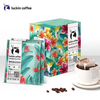 瑞幸咖啡/lucking coffee  曼特宁 10g*8包/盒