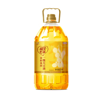 福临门  礼非转基因一级大豆油5L