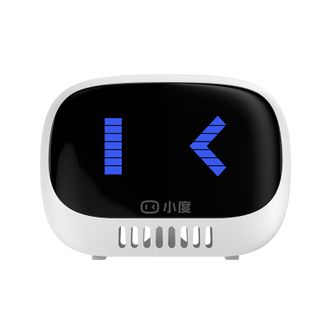 小度/Xiao Du  智能蓝牙音箱  闹钟播报器  便携式户外收音机  灵动版  白色