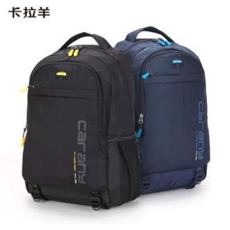 卡拉羊/KALA·Y  书包大容量初中生双肩包男女学生旅行休闲背包
