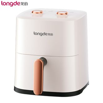 龙的（longde）  空气炸锅家用5L大容量多功能电炸篮轻油电炸锅薯条机