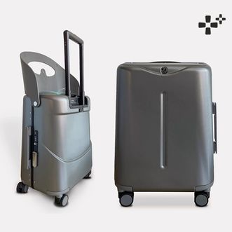 多运/MULTICARRY  拉杆箱20寸行李箱儿童可坐宝宝座椅遛娃神器带娃旅行箱拉杆箱经典款1.0