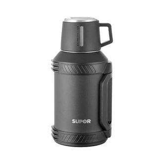 苏泊尔(SUPOR)   星空旅行保温壶304不锈钢暖水瓶户外车载真空2.5L水壶KC25KS10