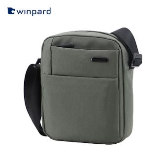 威豹/Winpard  简约日字通勤休闲单肩斜挎包 93057（两色可选）