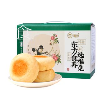 雅觅  奶香夹心豆乳餐包360g