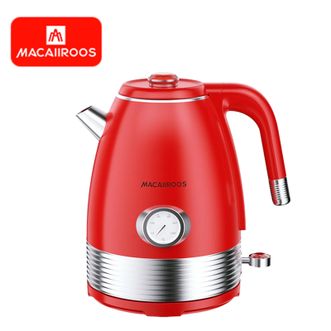 MACAIIROOS  MC-SH166D 电水壶316不锈钢烧水壶复古大容量水壶家用全自动断电电热水壶