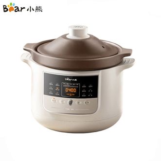 小熊/Bear  电炖锅DDG-K30N3 煲汤专用电炖盅家用电砂锅炖汤盅3-4人炖汤锅煮粥锅 【家庭黄金容量】3L