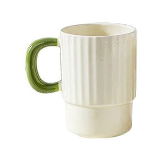 康巴赫  亭立陶瓷杯马克杯白色480ml LPB-TL001