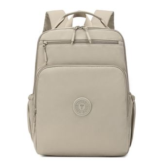 恒源祥  路马兰双肩包  行李箱插带 独立电脑仓 卡其色  HYX9009