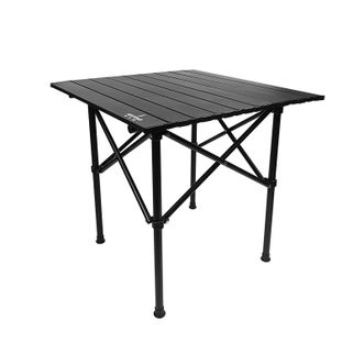 何大屋/Hodtown  户外折叠便携桌自驾游露营野餐桌蛋卷桌多功能写生桌椅 黑色折叠方桌 HDW1637 H