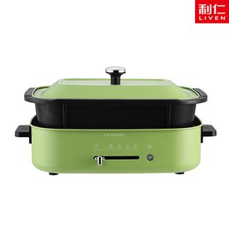 利仁/LIVEN  多功能电炖锅 家用电火锅 电煎锅 4升料理锅 电煮锅LPHG-419