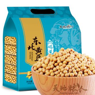天地粮人  精品黄豆 礼袋装（350g*5包 ）