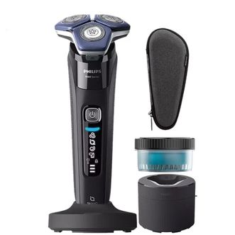飞利浦（PHILIPS）电动剃须刀S7836三刀头全身水洗全新7系蜂巢系列肌能感应智能刮胡刀男士电动剃须刀