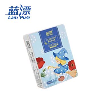 蓝漂  小包纸巾4层7片/包20包  小包纸巾抽纸卫生纸面巾纸